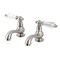 Kingston Brass KS1108WLL Basin Tap Faucet W/ Cross Handle, Brushed Nickel KS1108WLL - alternate 1